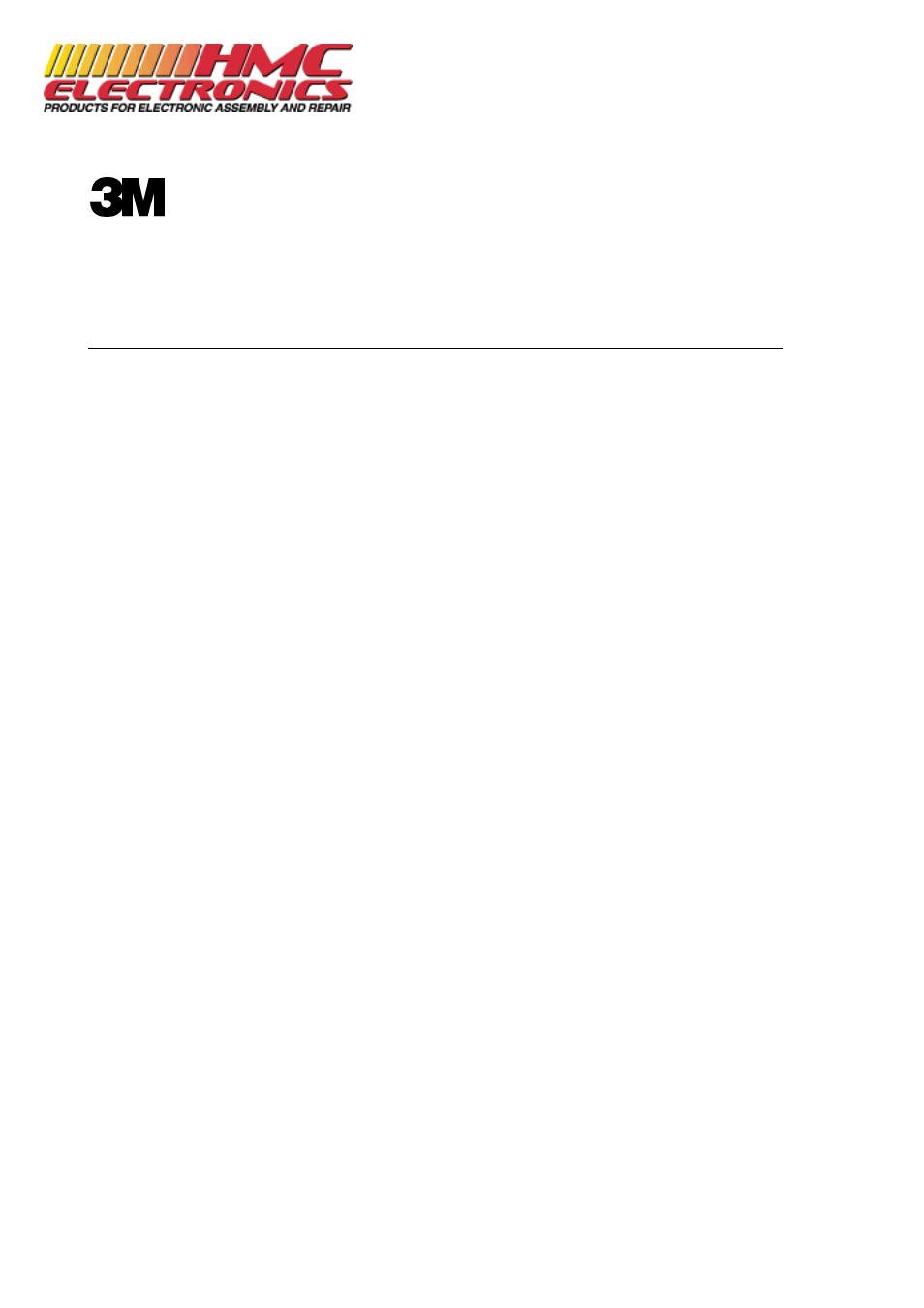 HMC Electronics 33+SUPER 3M Electrical Tape, Scotch Vinyl User Manual | 2 pages