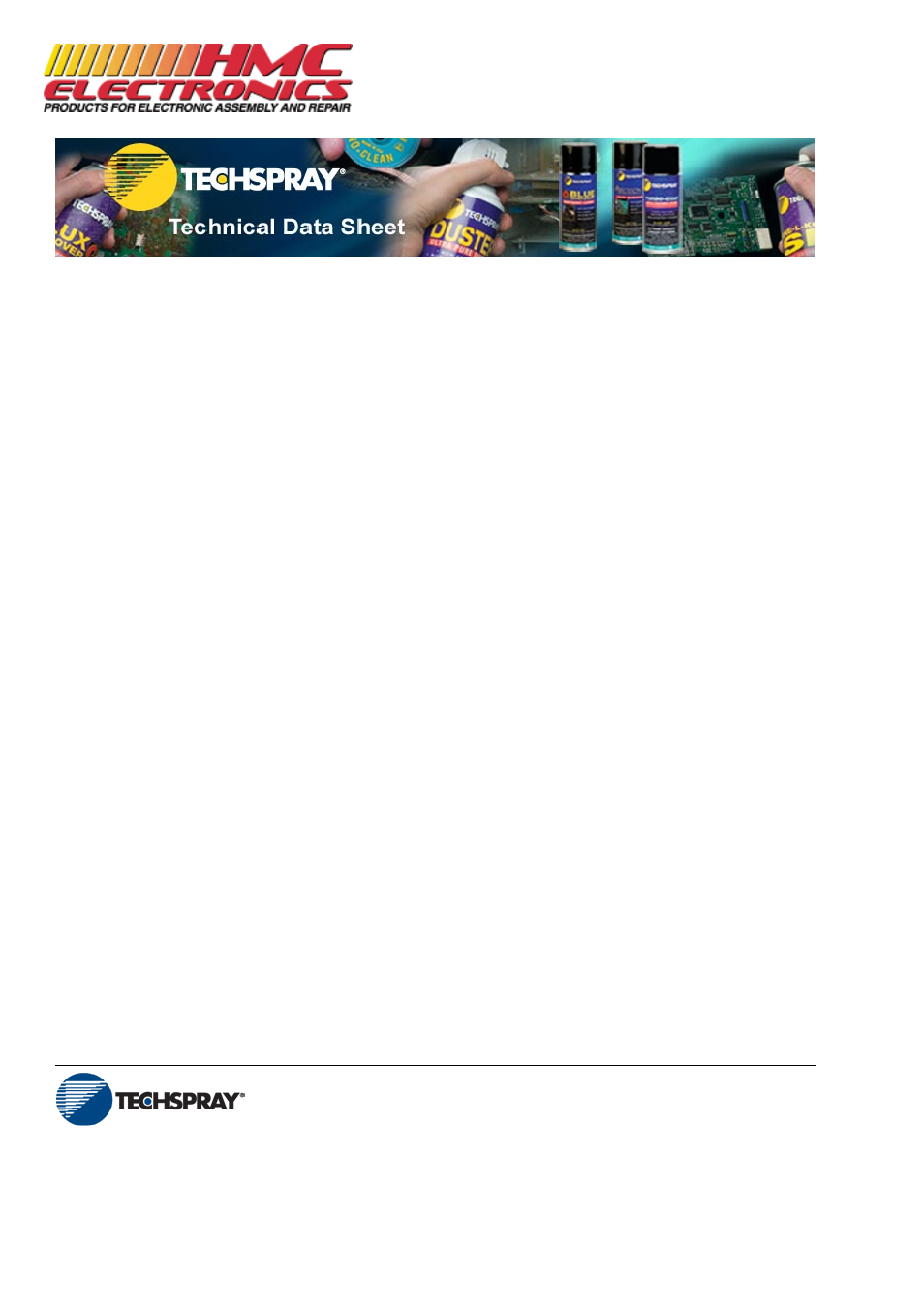 HMC Electronics 2104-12S Techspray Conformal Coating, Urethane Fine-L-Kote UR User Manual | Page 3 / 3