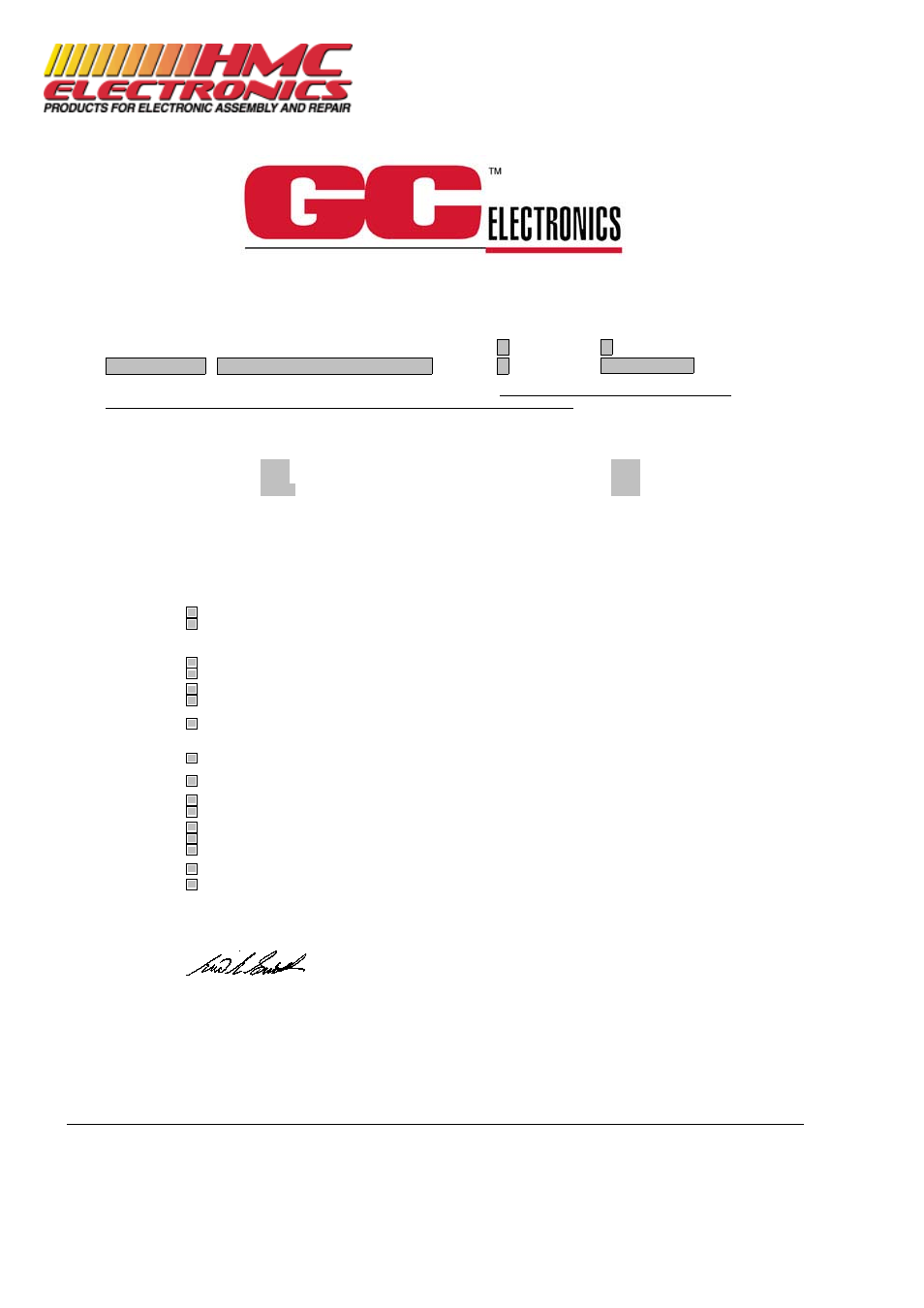 HMC Electronics 10-3702 GC Electronics 10-3702 Q-Dope User Manual | 1 page