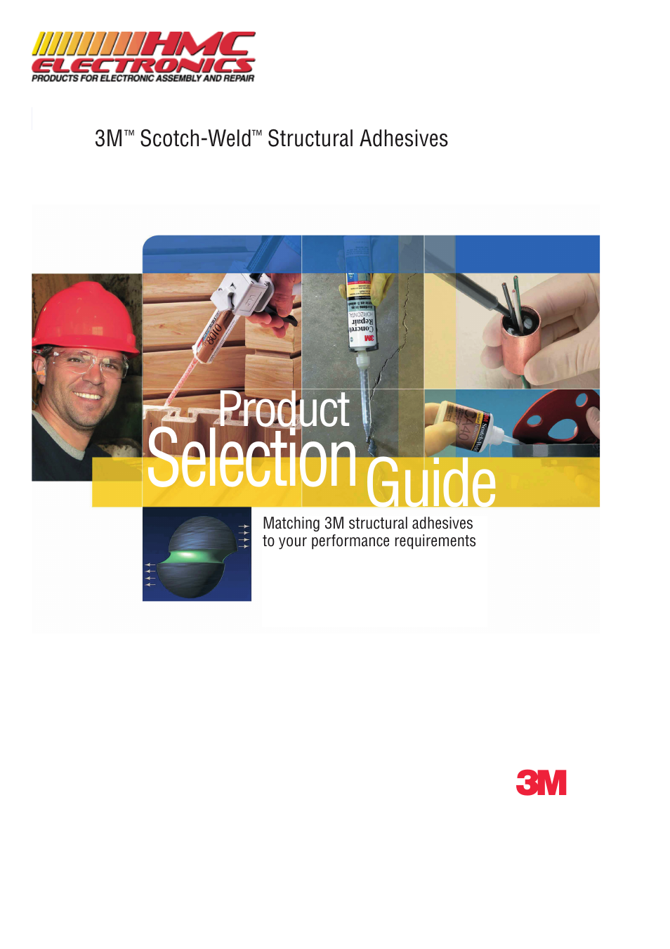 HMC Electronics DP100 3M DP-100 Scotch-Weld Epoxy Adhesive User Manual | 10 pages