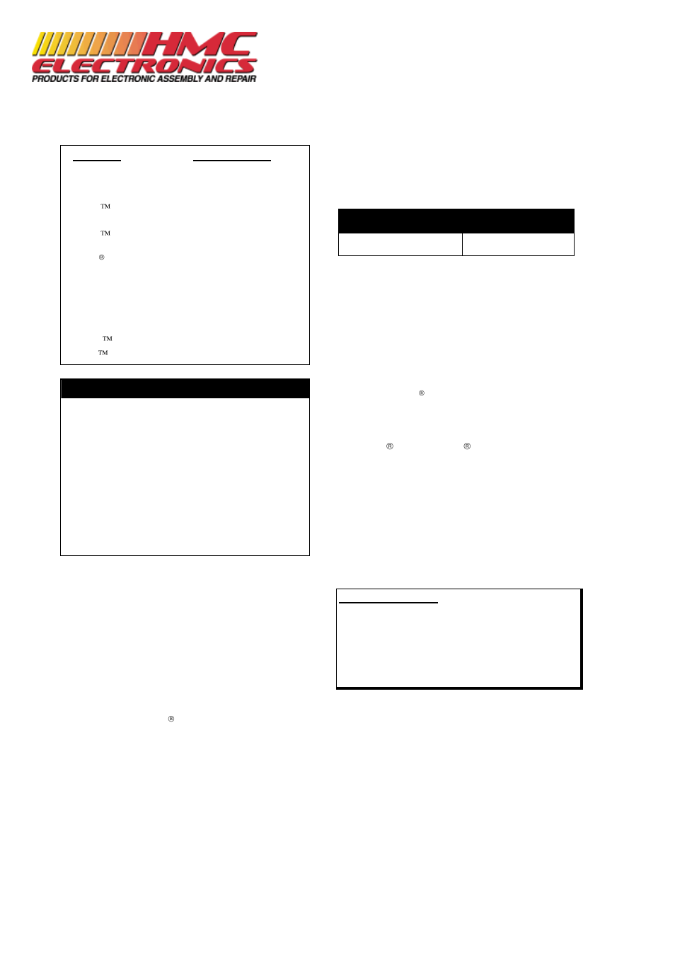 HMC Electronics ES111 Chemtronics Cleaner and Degreaser, Electro-Wash PX User Manual | Page 2 / 2