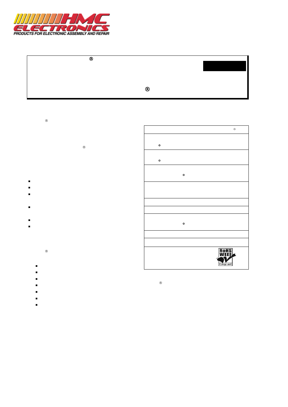 HMC Electronics ES1015 Chemtronics Ultrajet 70 Canned Air Duster User Manual | 2 pages