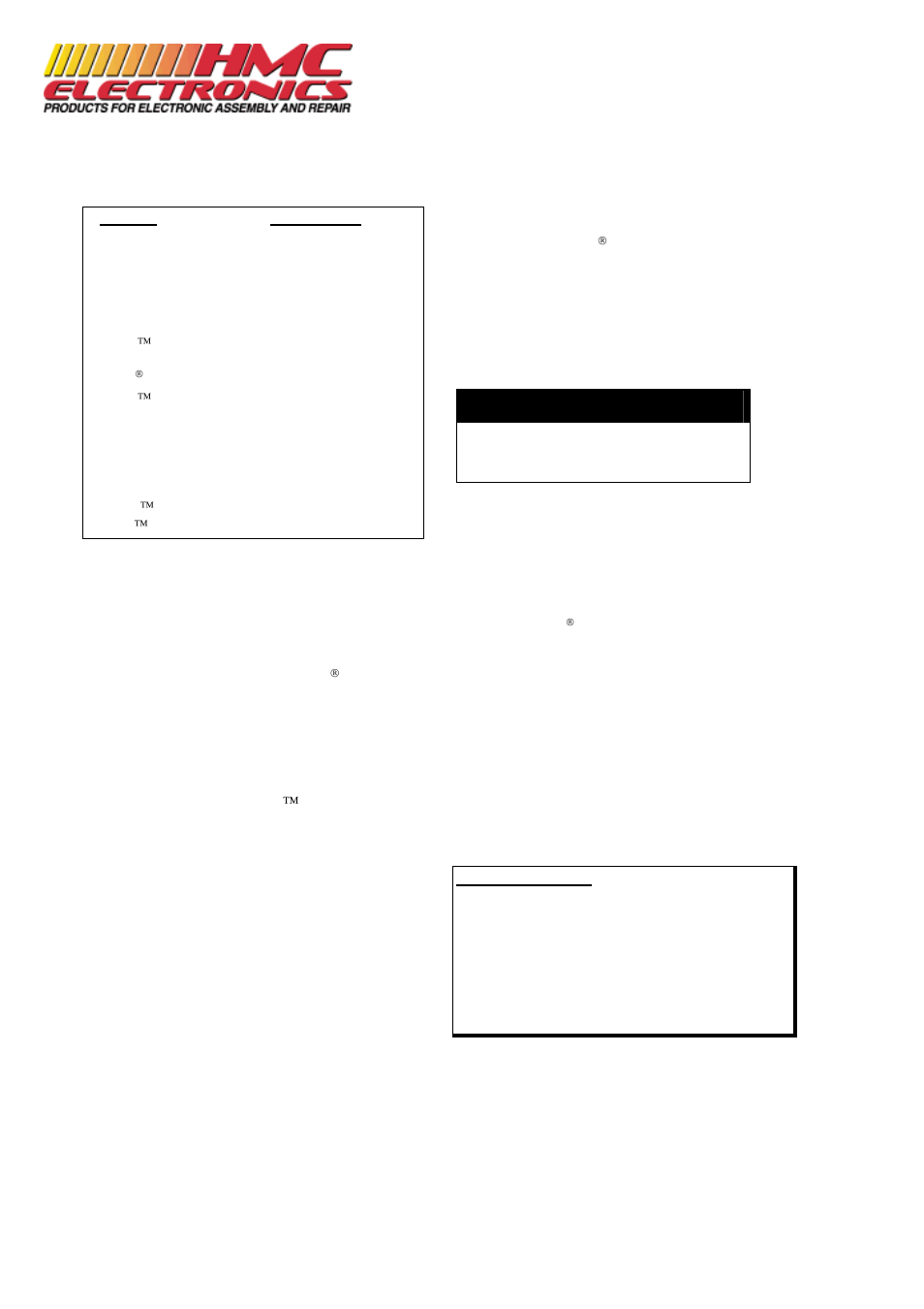HMC Electronics ES1696 Chemtronics No Clean Plus Flux Remover, Flux-Off User Manual | Page 2 / 2