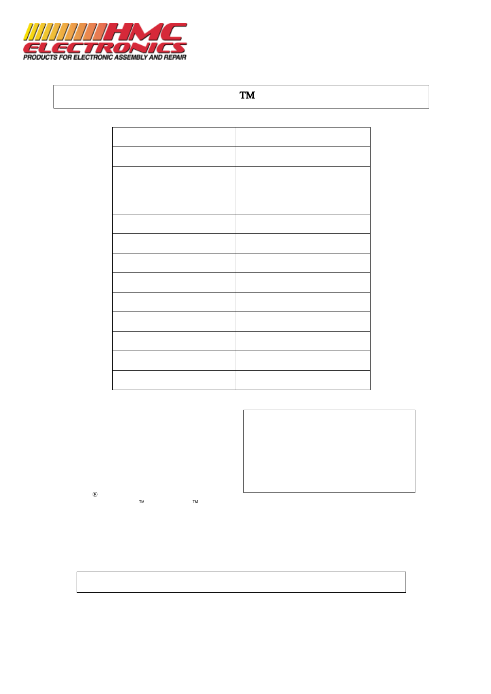 Distributed by | HMC Electronics 670x Coventry Econowipes, Cleanroom Utility Wipes User Manual | Page 2 / 2