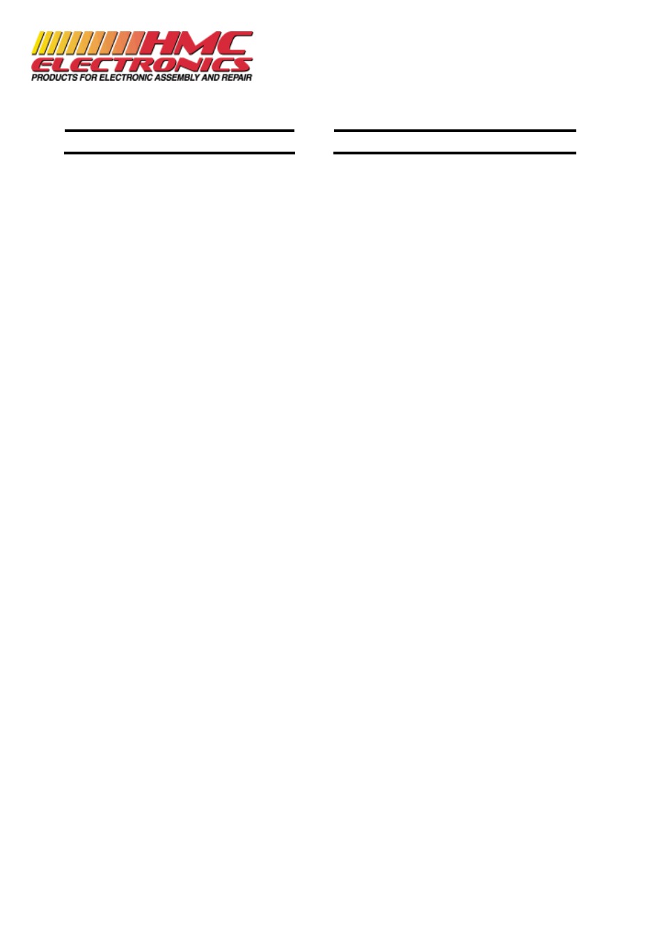 Control unit and power supply, Maintenance, Warranty | HMC Electronics RAF32PS Kolver High Torque Electric Torque Screwdriver, Push-to-Start User Manual | Page 3 / 3