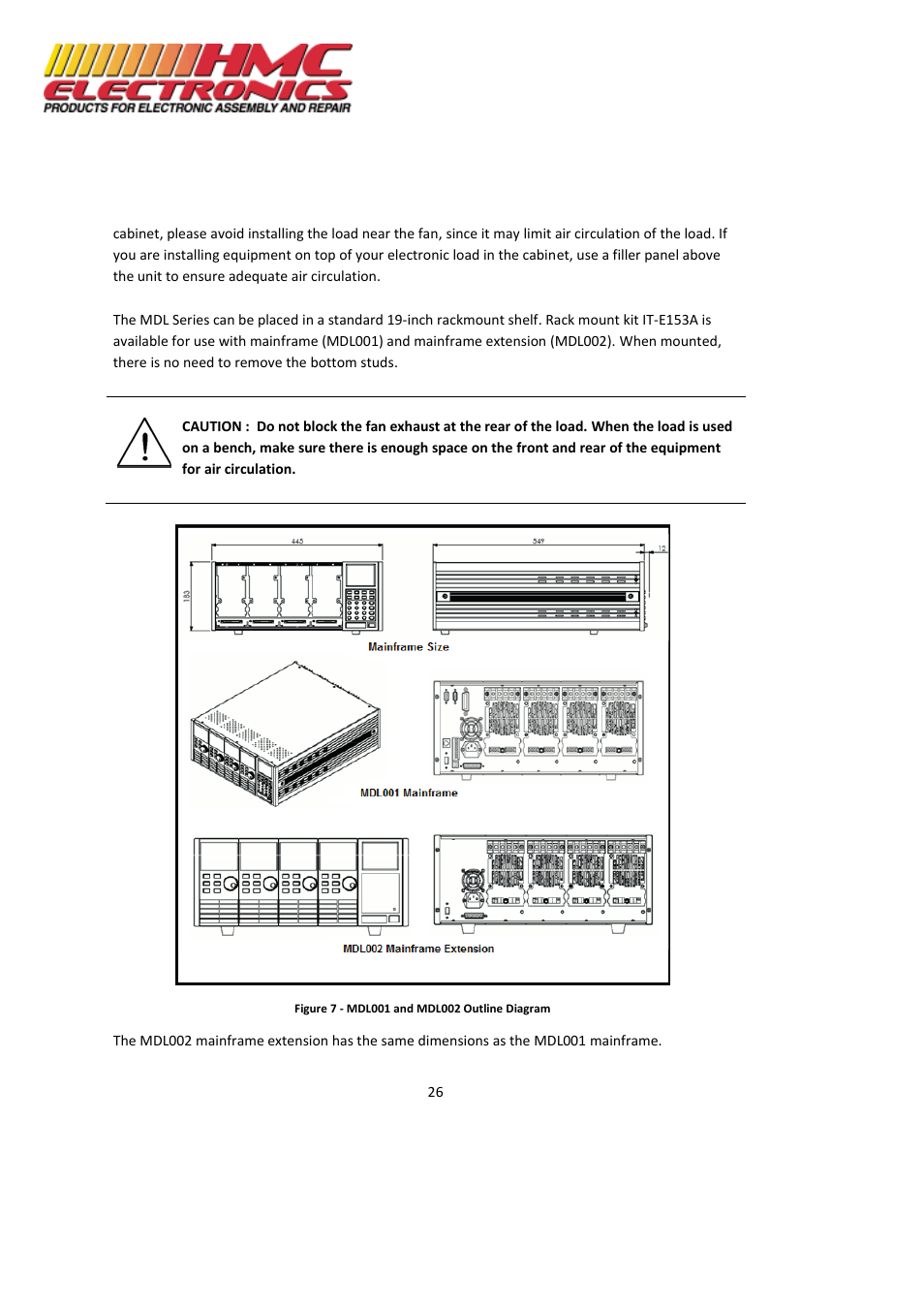 HMC Electronics MDL Series BK Precision DC Electronic Load System Module User Manual | Page 26 / 80