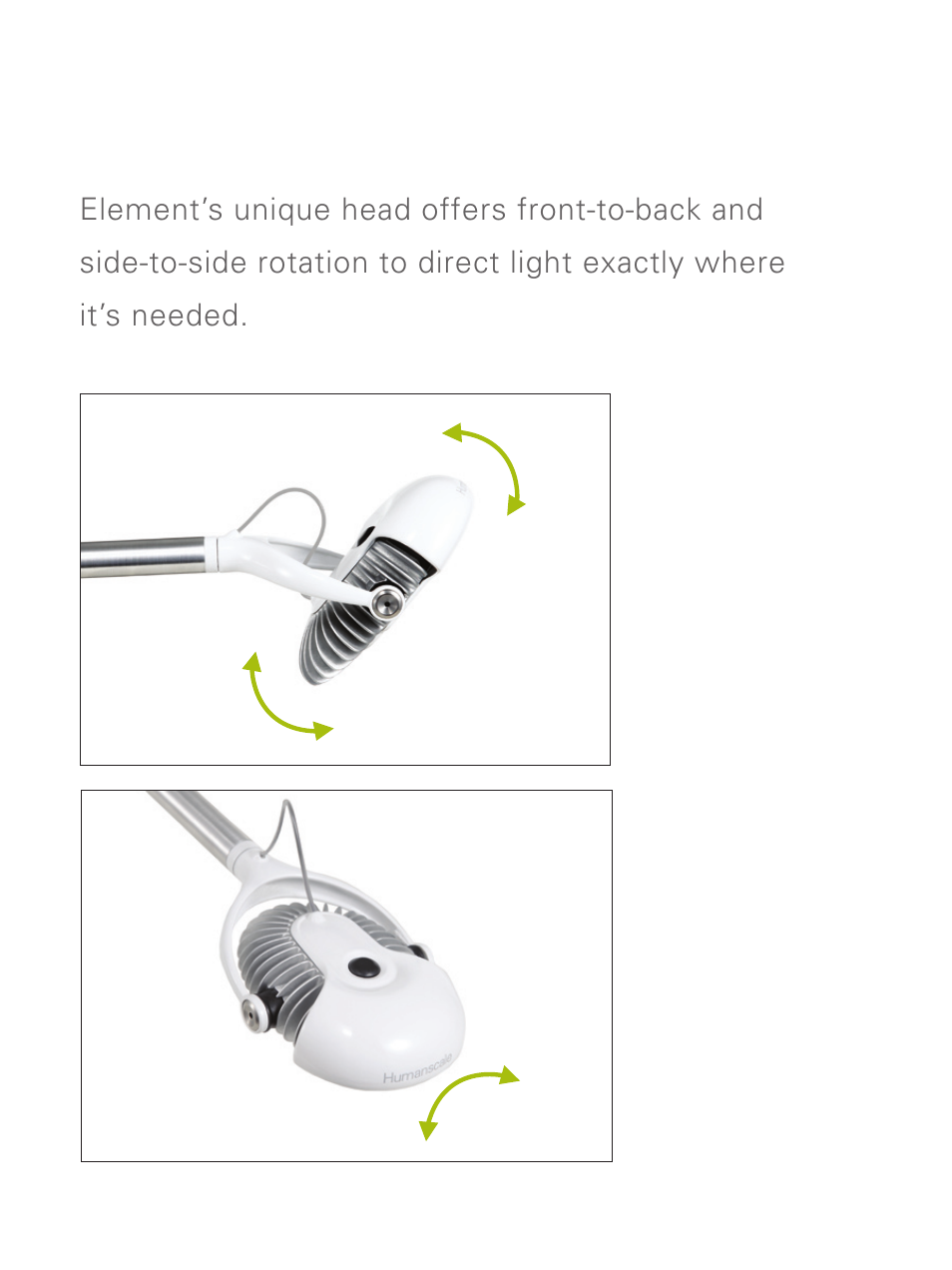 Humanscale Element Light Hang Tag User Manual | Page 5 / 8