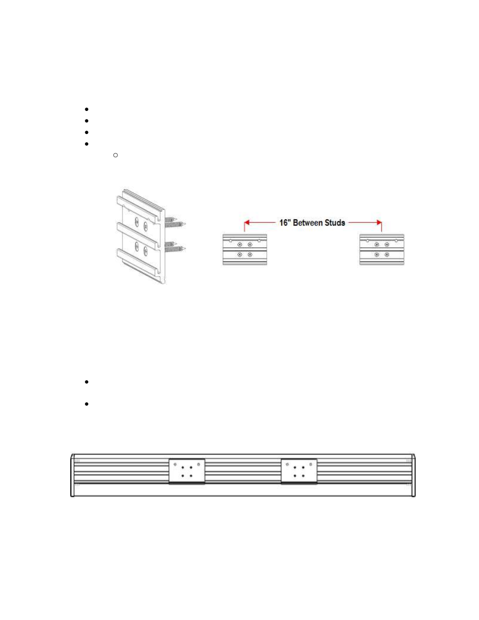 Humanscale Access Rail Wall Mount User Manual | 2 pages