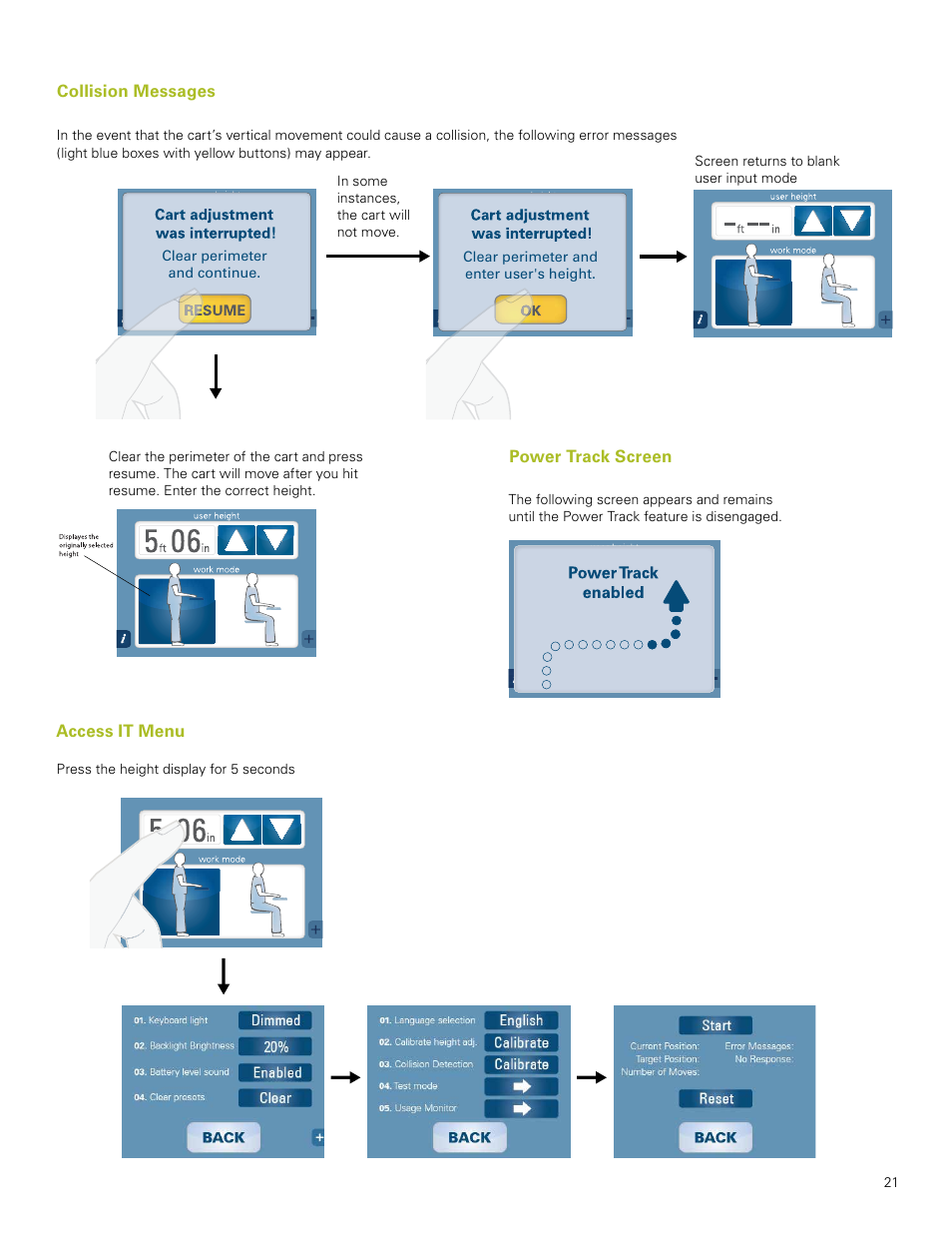 Humanscale T7 User Manual | Page 22 / 52