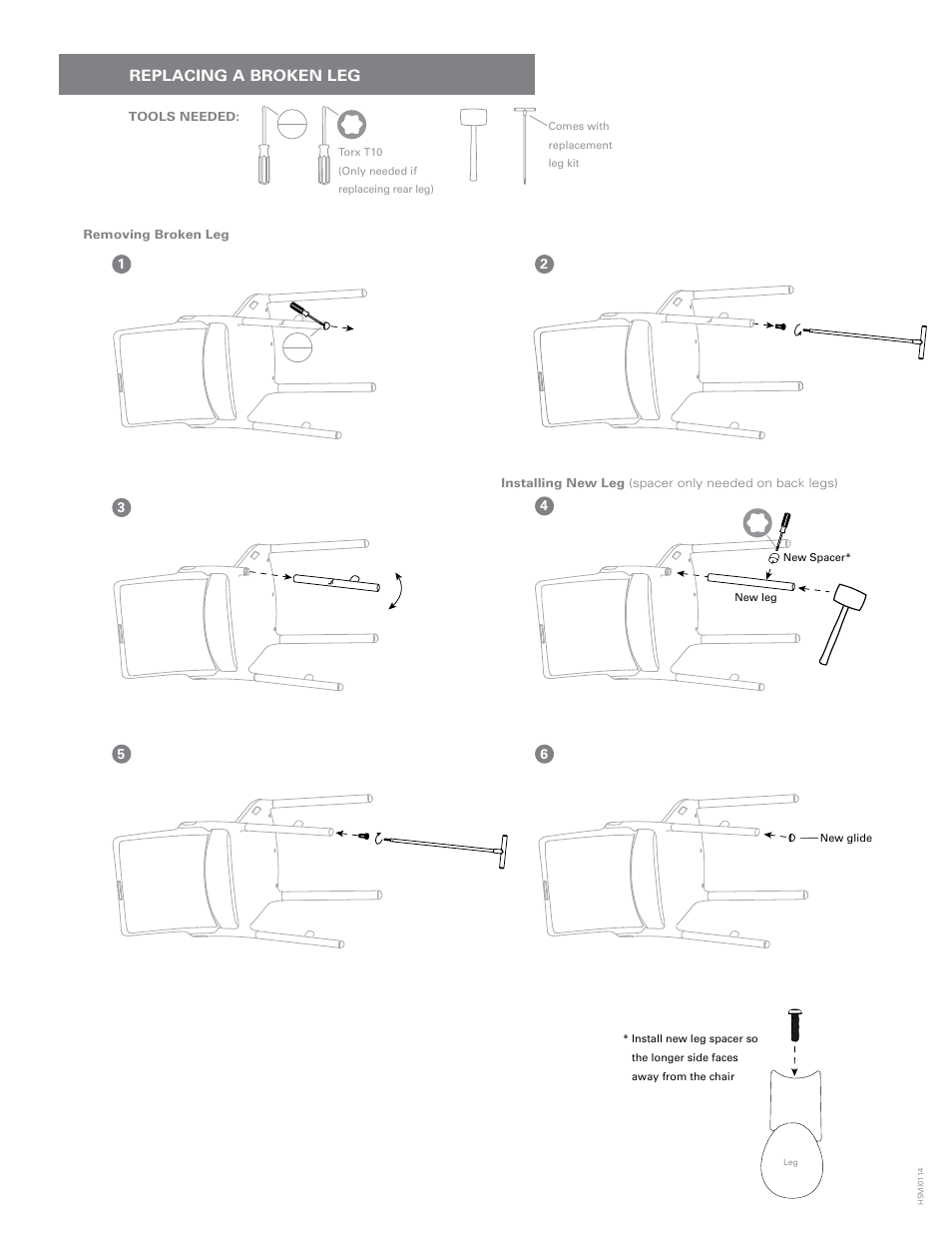 Humanscale Mode User Manual | Page 4 / 4
