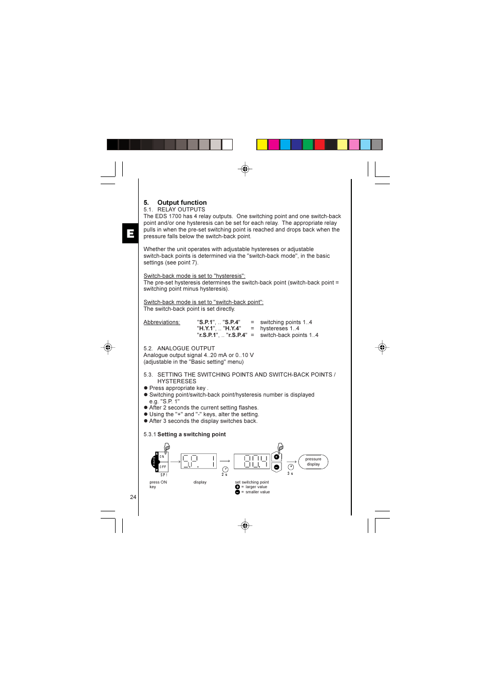 HYDAC EDS 1700 User Manual | Page 24 / 56