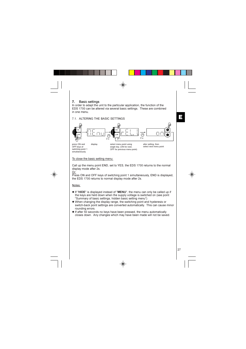 HYDAC EDS 1700 User Manual | Page 27 / 56