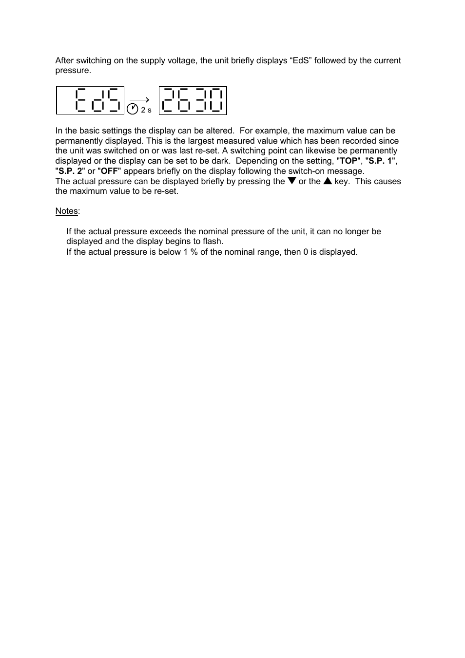 HYDAC EDS 300 User Manual | Page 3 / 14