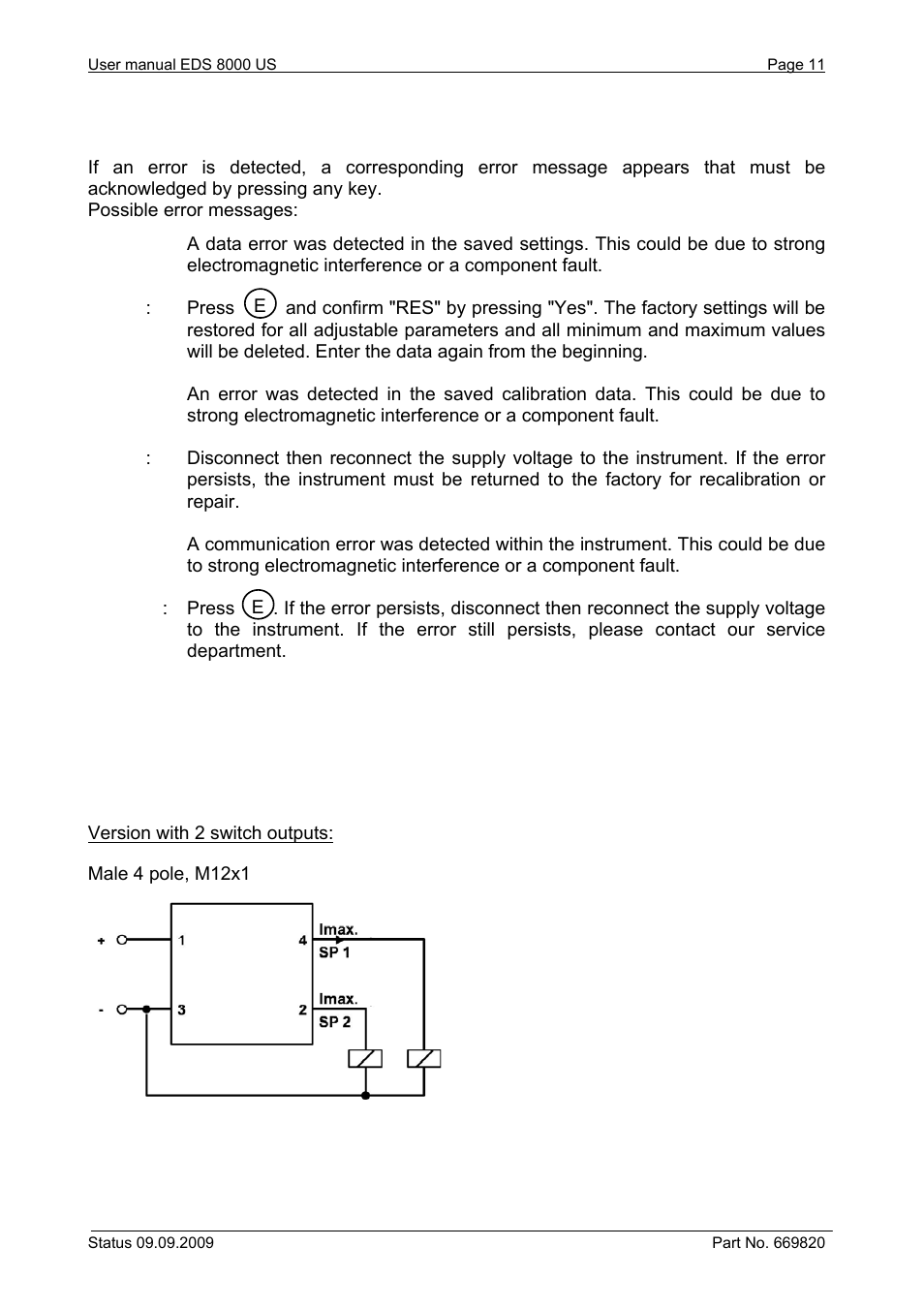 HYDAC EDS 8000 User Manual | Page 11 / 16