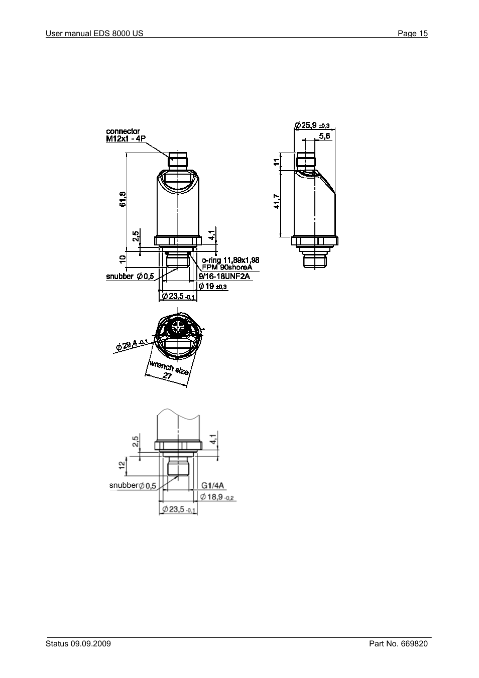 HYDAC EDS 8000 User Manual | Page 15 / 16