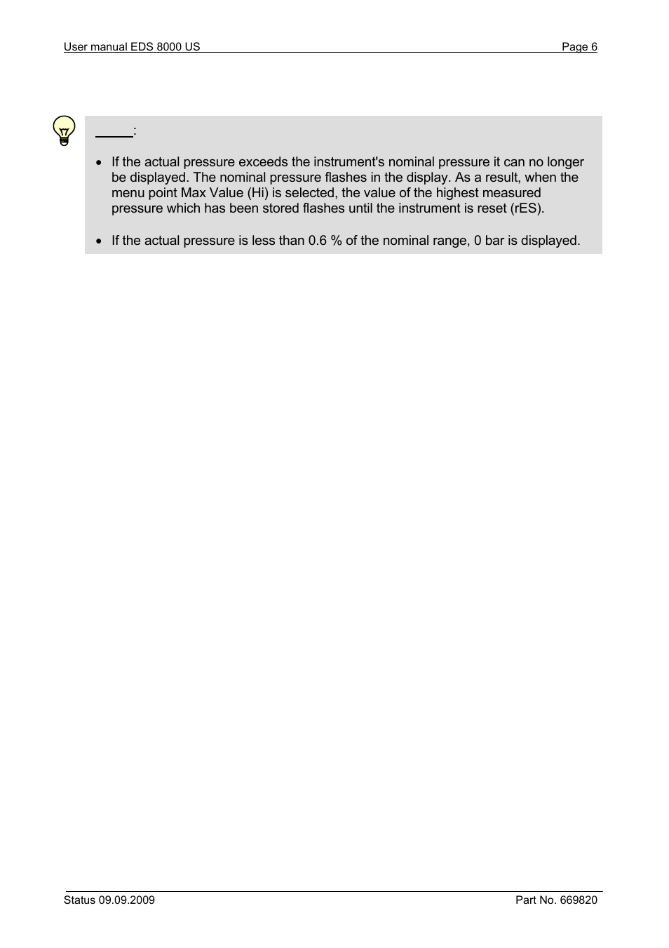 HYDAC EDS 8000 User Manual | Page 6 / 16
