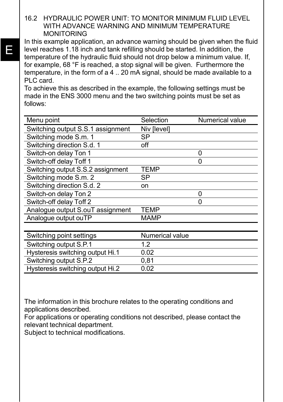 HYDAC ENS 3000 User Manual | Page 30 / 32