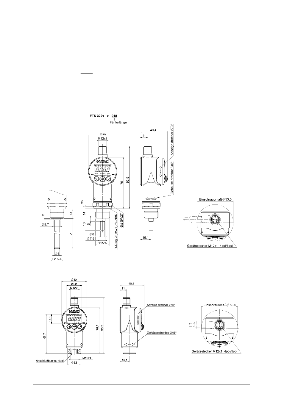 HYDAC ETS 3000 User Manual | Page 23 / 68
