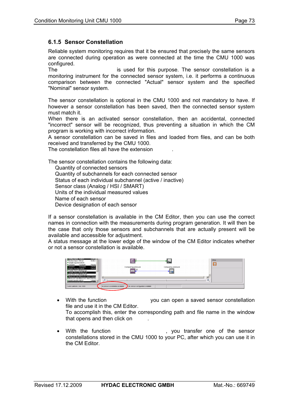 HYDAC CMU 1000 User Manual | Page 73 / 122