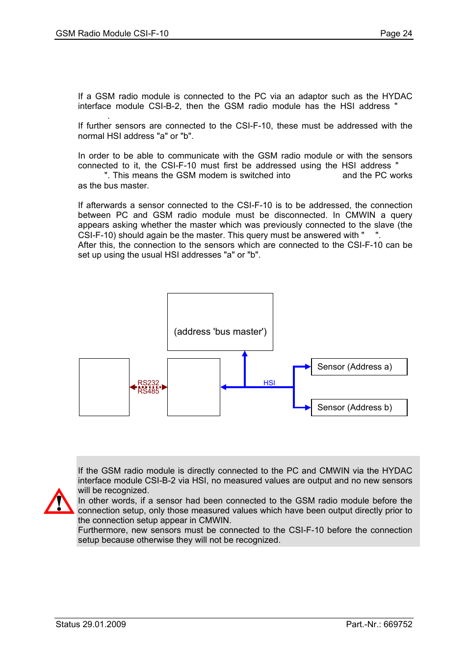 HYDAC CSI-F-10 User Manual | Page 24 / 120