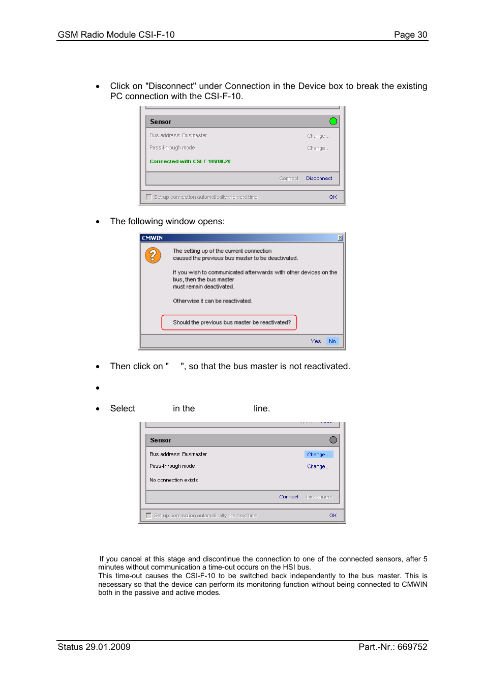 HYDAC CSI-F-10 User Manual | Page 30 / 120