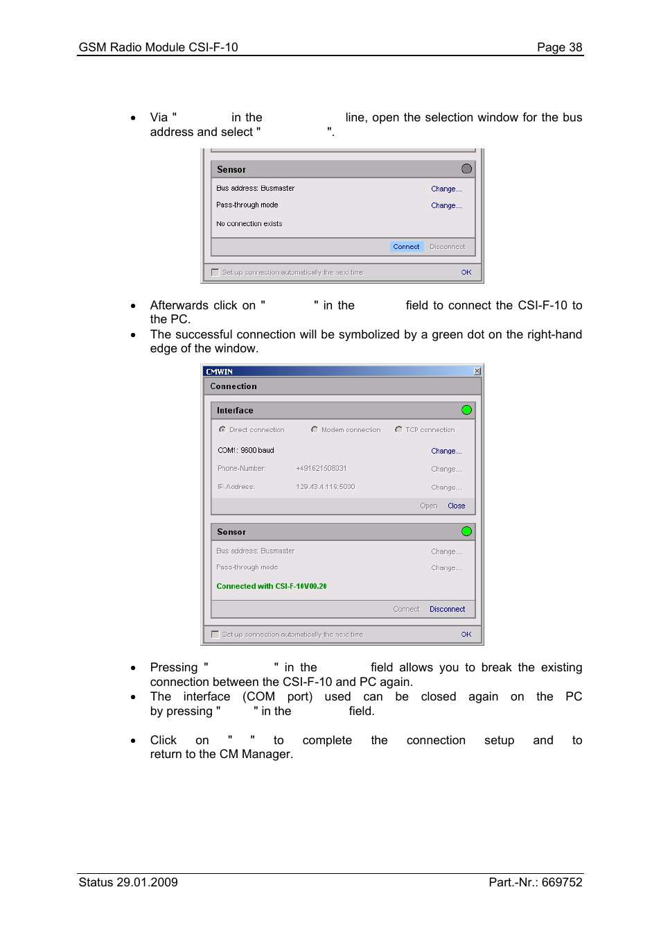 HYDAC CSI-F-10 User Manual | Page 38 / 120