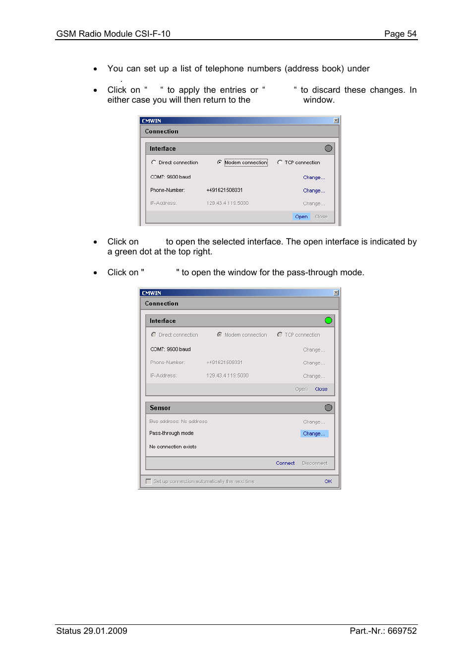 HYDAC CSI-F-10 User Manual | Page 54 / 120