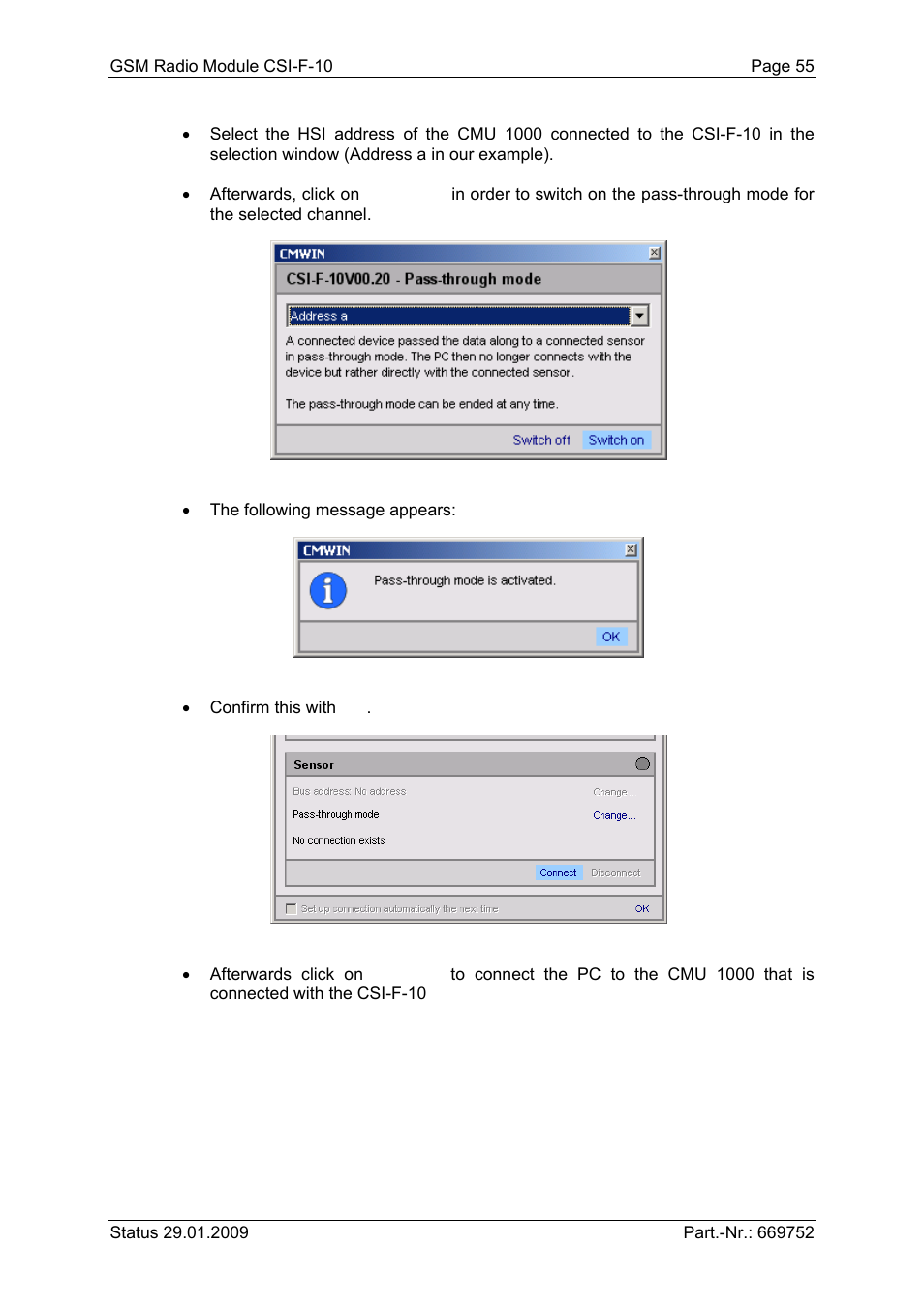 HYDAC CSI-F-10 User Manual | Page 55 / 120