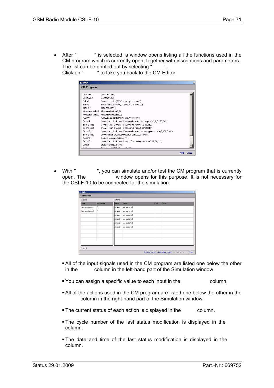 HYDAC CSI-F-10 User Manual | Page 71 / 120