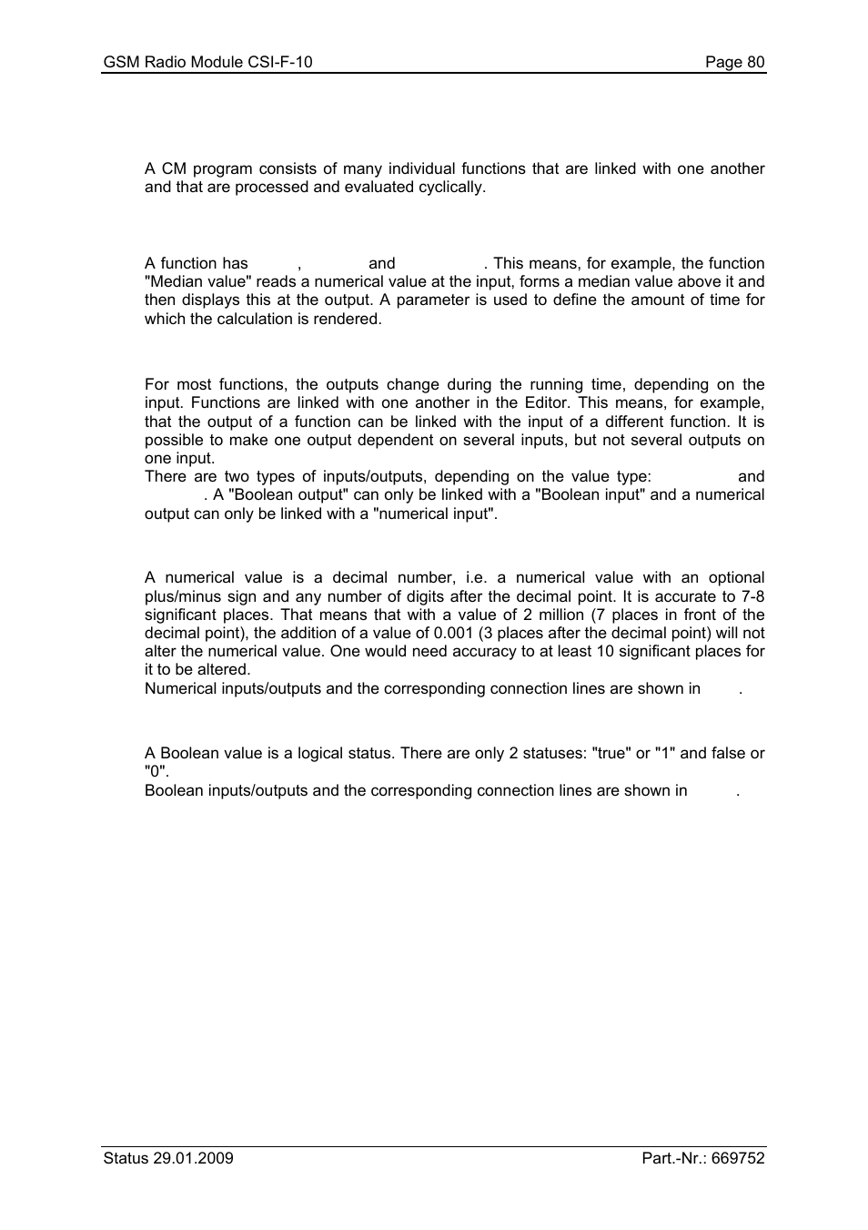 9 cm program functions | HYDAC CSI-F-10 User Manual | Page 80 / 120