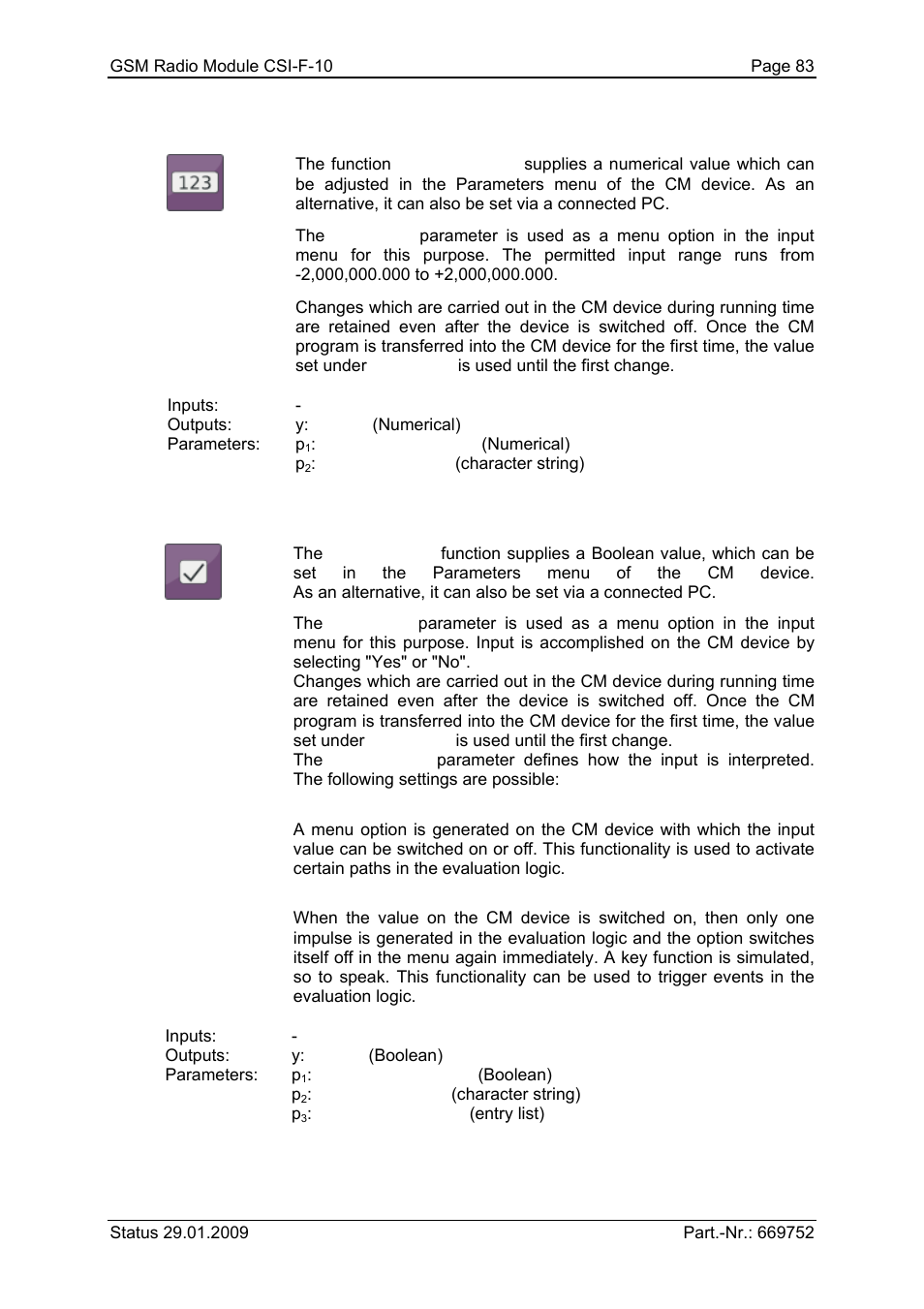HYDAC CSI-F-10 User Manual | Page 83 / 120