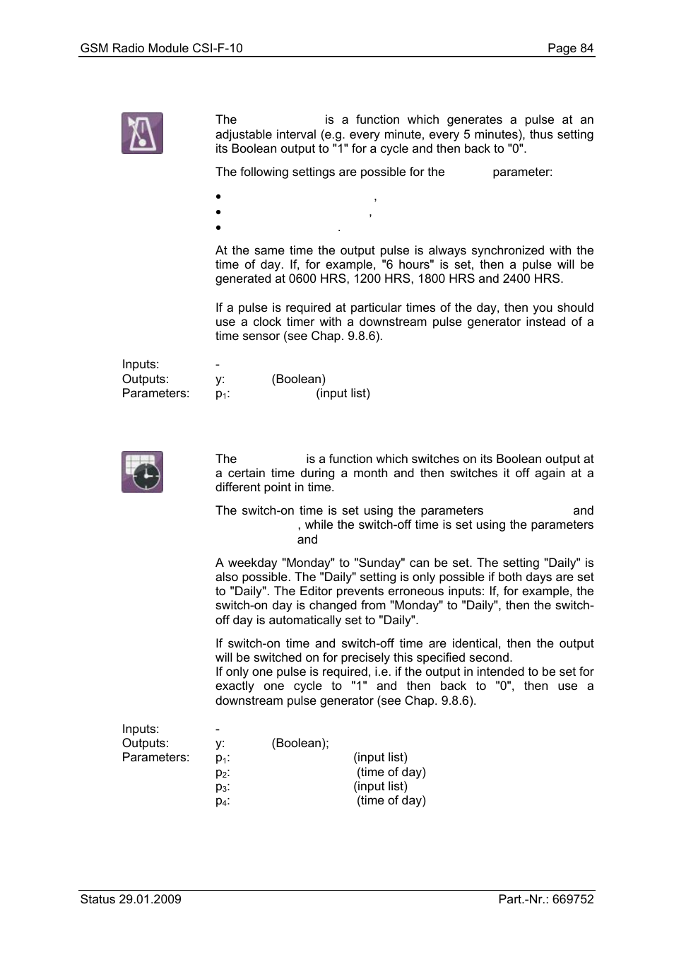 HYDAC CSI-F-10 User Manual | Page 84 / 120