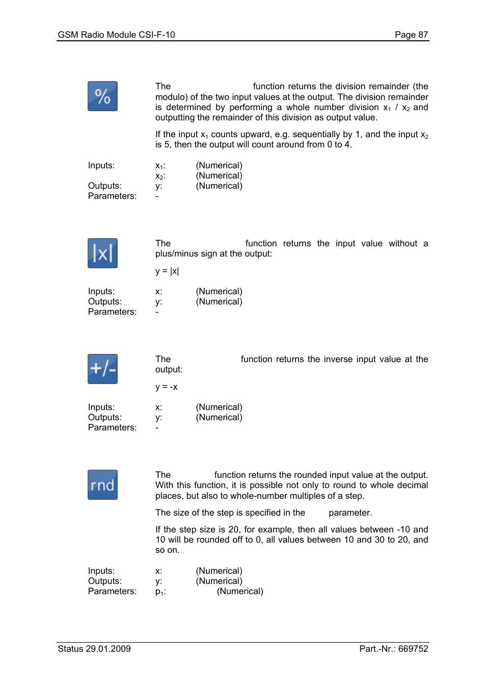 HYDAC CSI-F-10 User Manual | Page 87 / 120