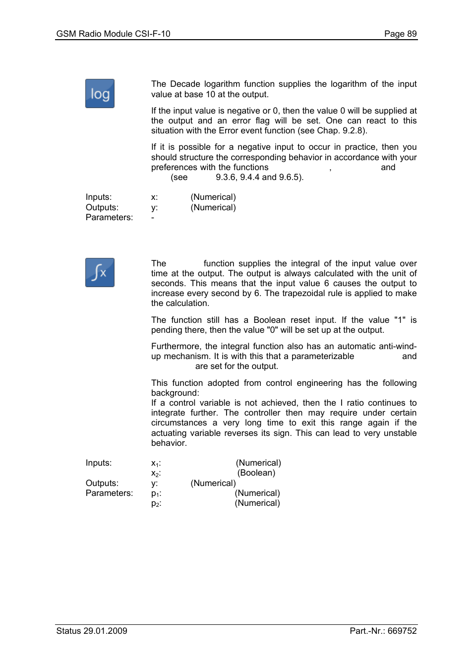 HYDAC CSI-F-10 User Manual | Page 89 / 120