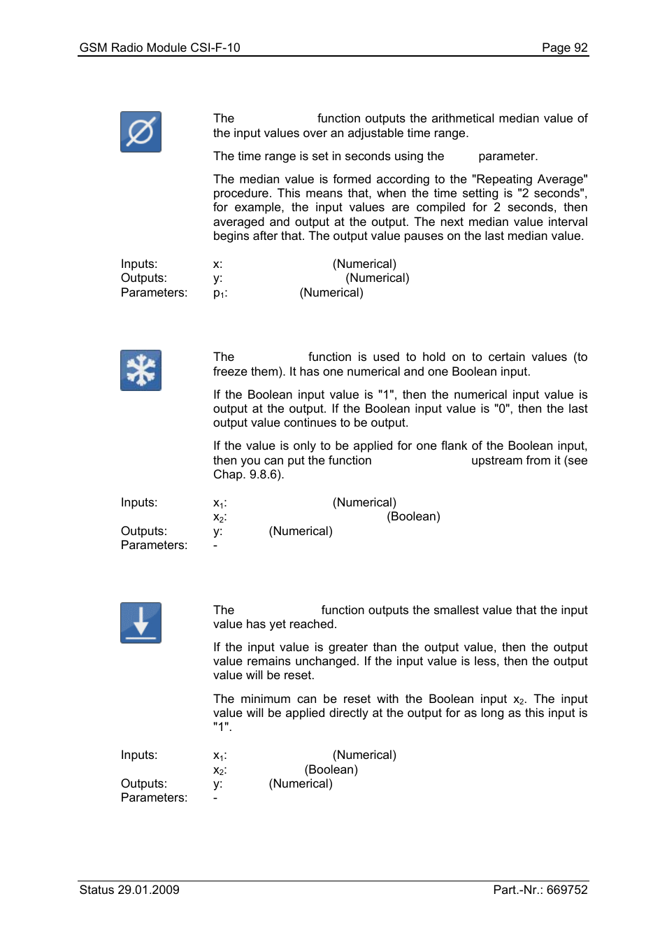 HYDAC CSI-F-10 User Manual | Page 92 / 120