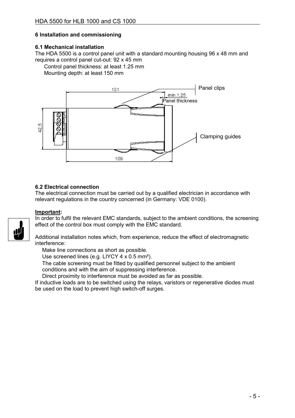 HYDAC HDA 5500-0-2-DC-006 (CM1k) User Manual | Page 5 / 31