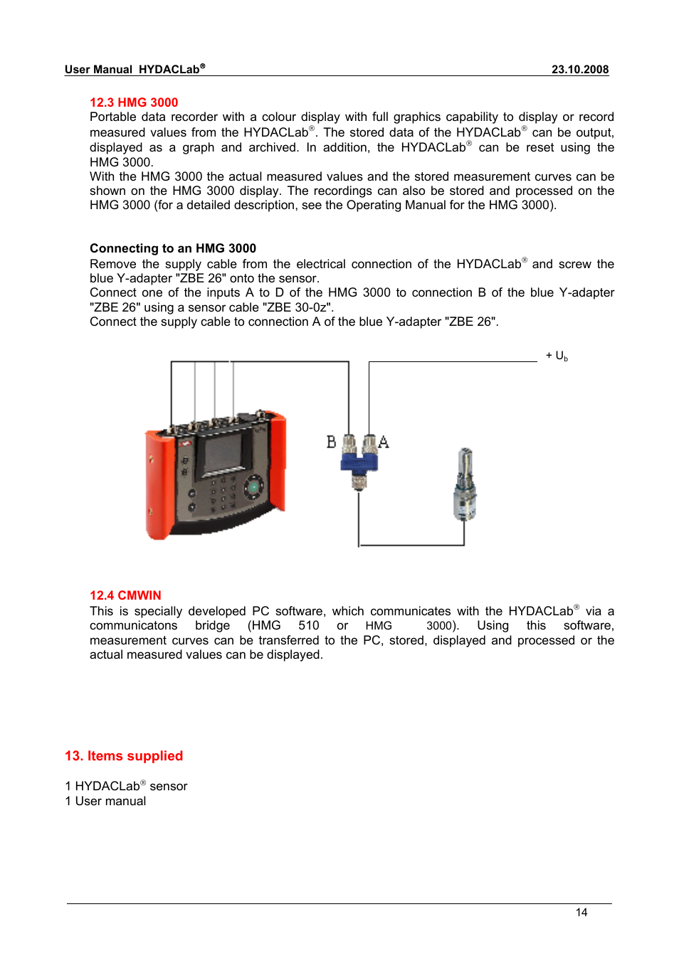 HYDAC HLB 1300 User Manual | Page 29 / 46