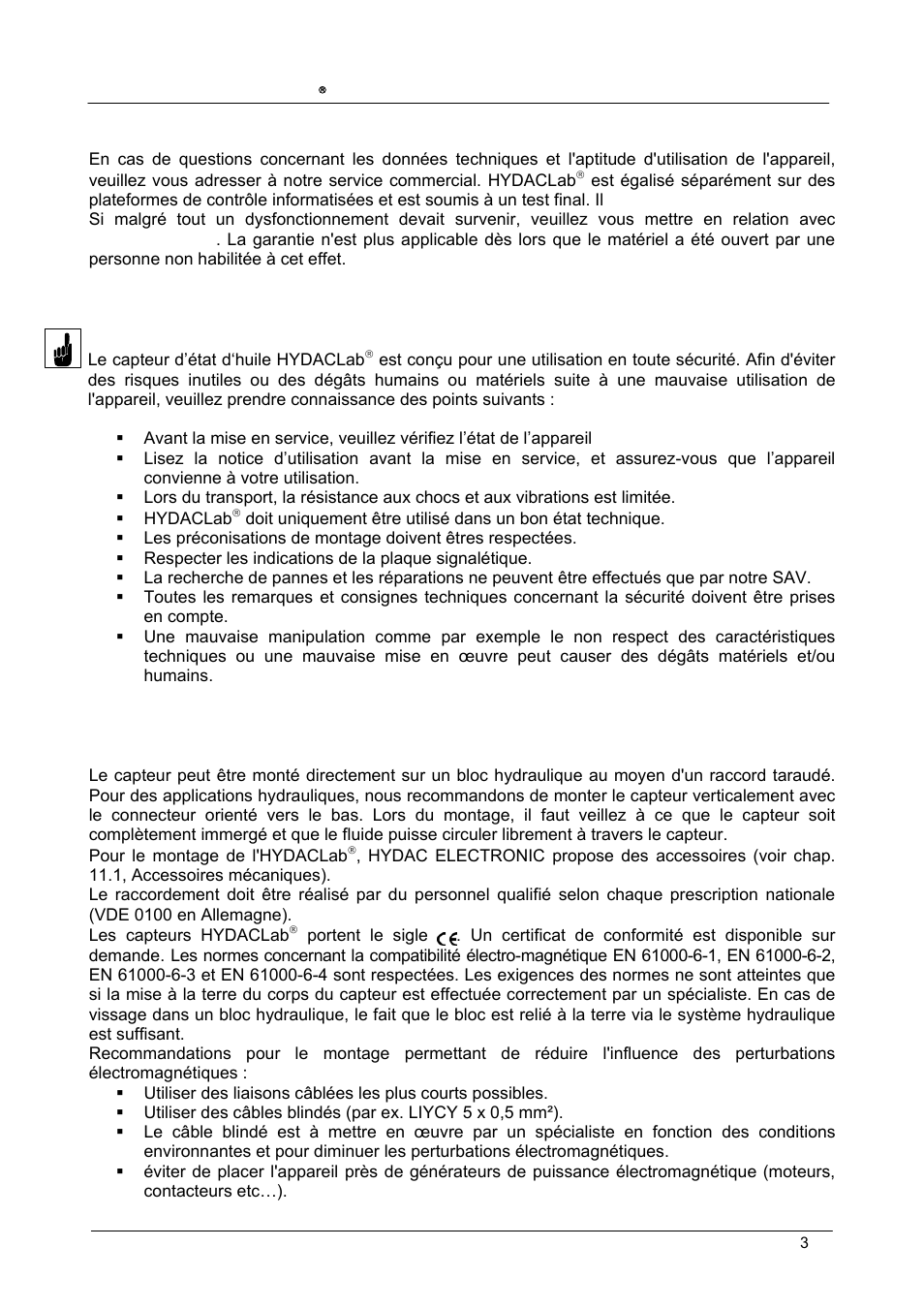 HYDAC HLB 1300 User Manual | Page 33 / 46