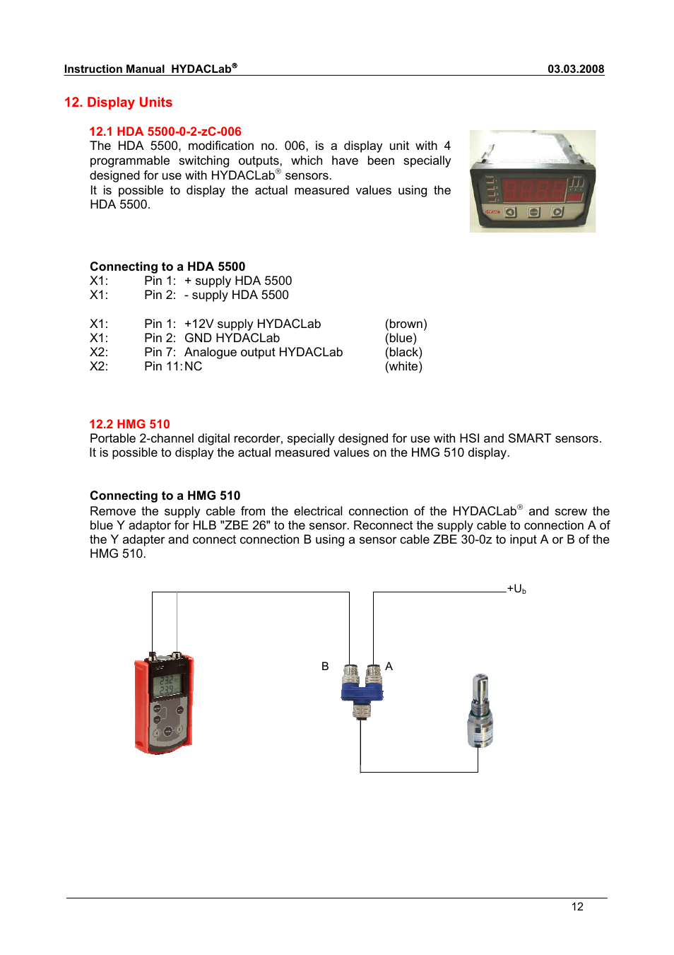 HYDAC HLB 1400 User Manual | Page 12 / 18