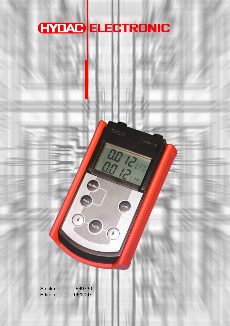 HYDAC HMG 510 User Manual | 26 pages