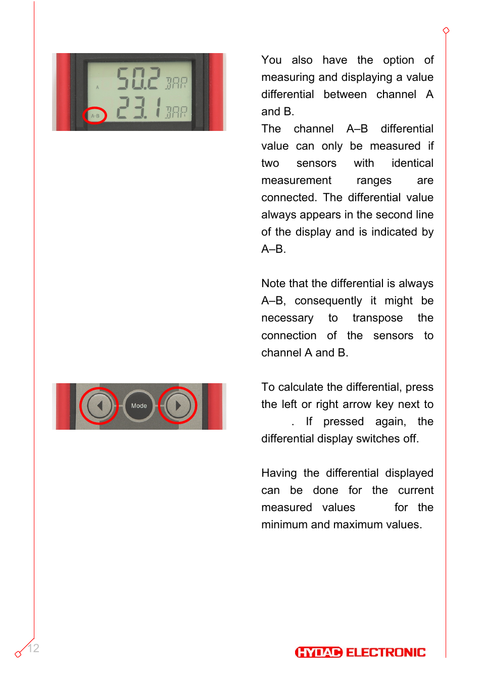 HYDAC HMG 510 User Manual | Page 12 / 26