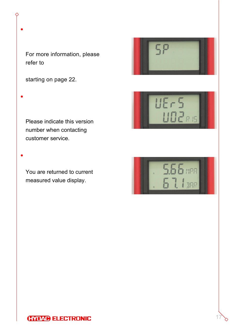 HYDAC HMG 510 User Manual | Page 17 / 26