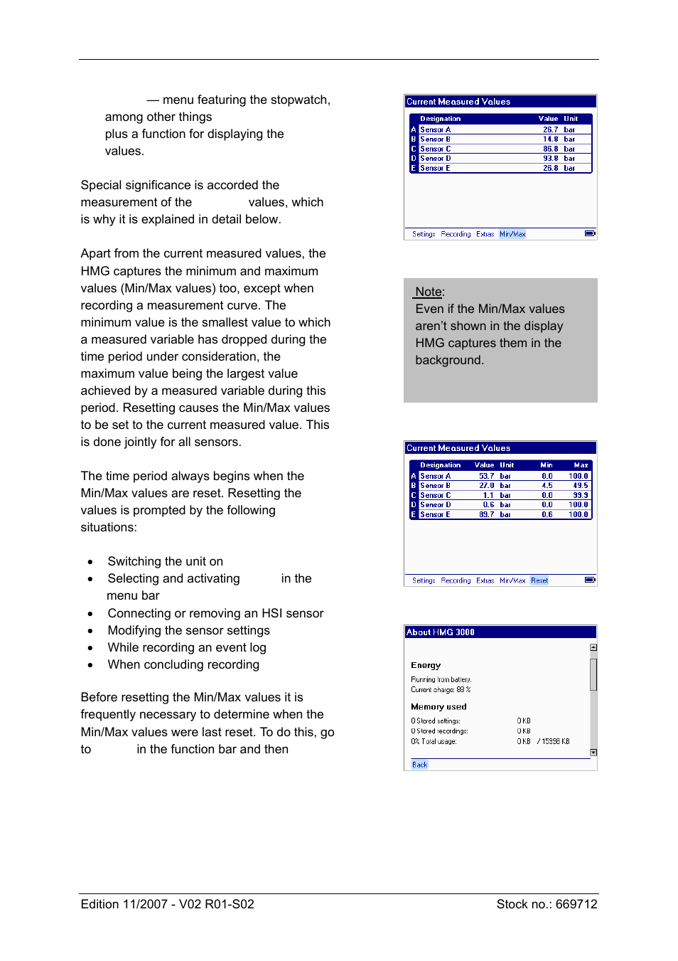 HYDAC HMG 3000 User Manual | Page 12 / 76