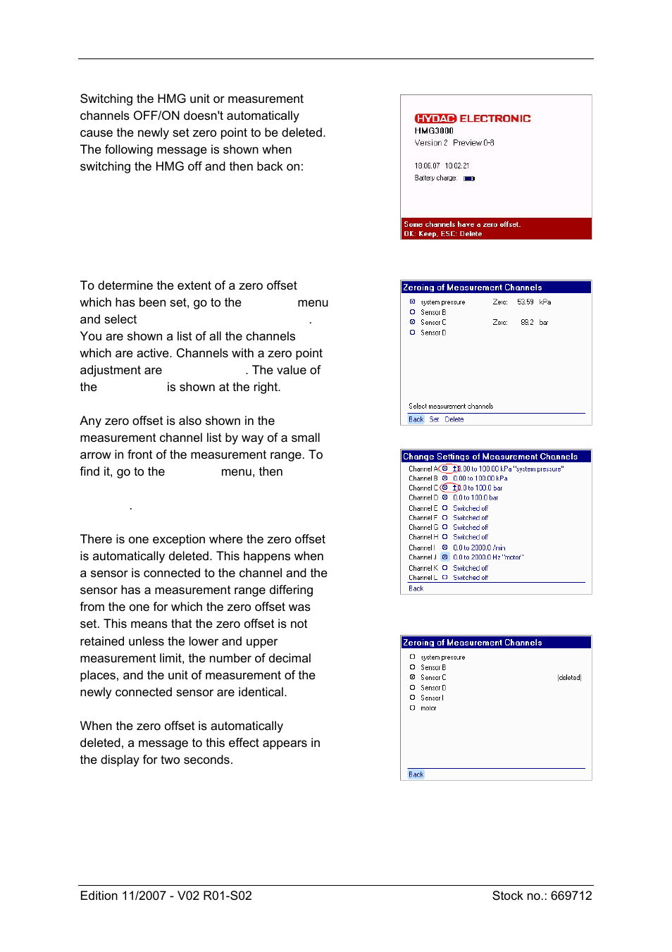 HYDAC HMG 3000 User Manual | Page 30 / 76