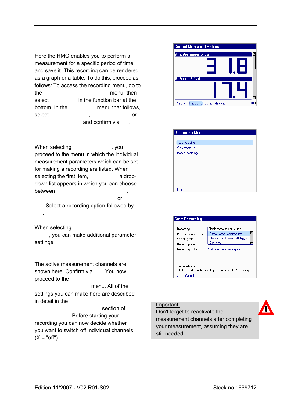HYDAC HMG 3000 User Manual | Page 35 / 76