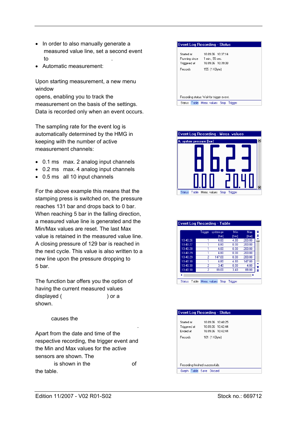 HYDAC HMG 3000 User Manual | Page 48 / 76