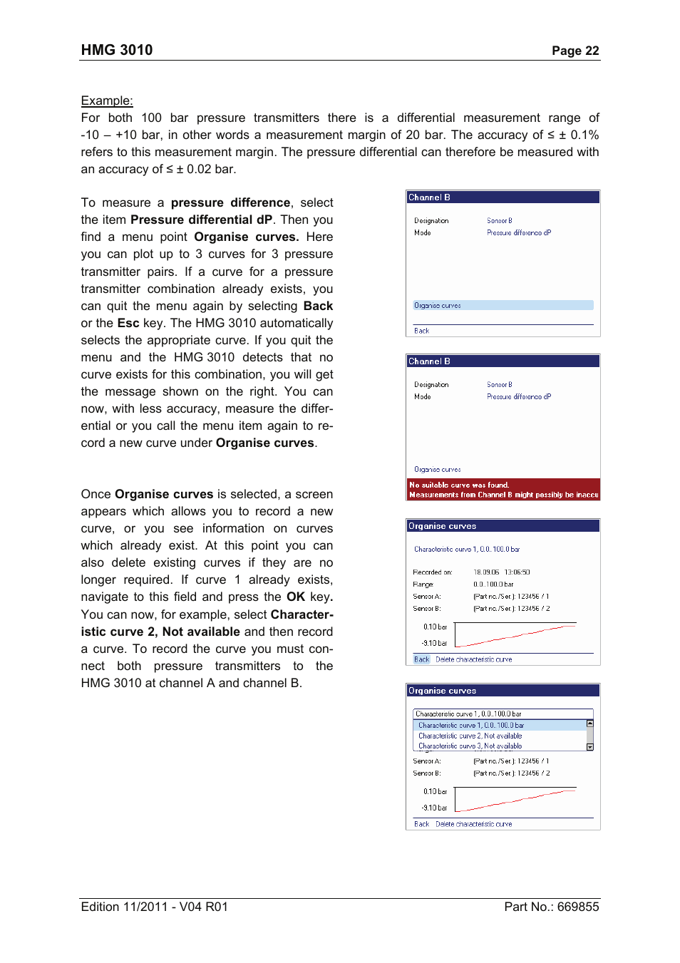 HYDAC HMG 3010 User Manual | Page 22 / 86