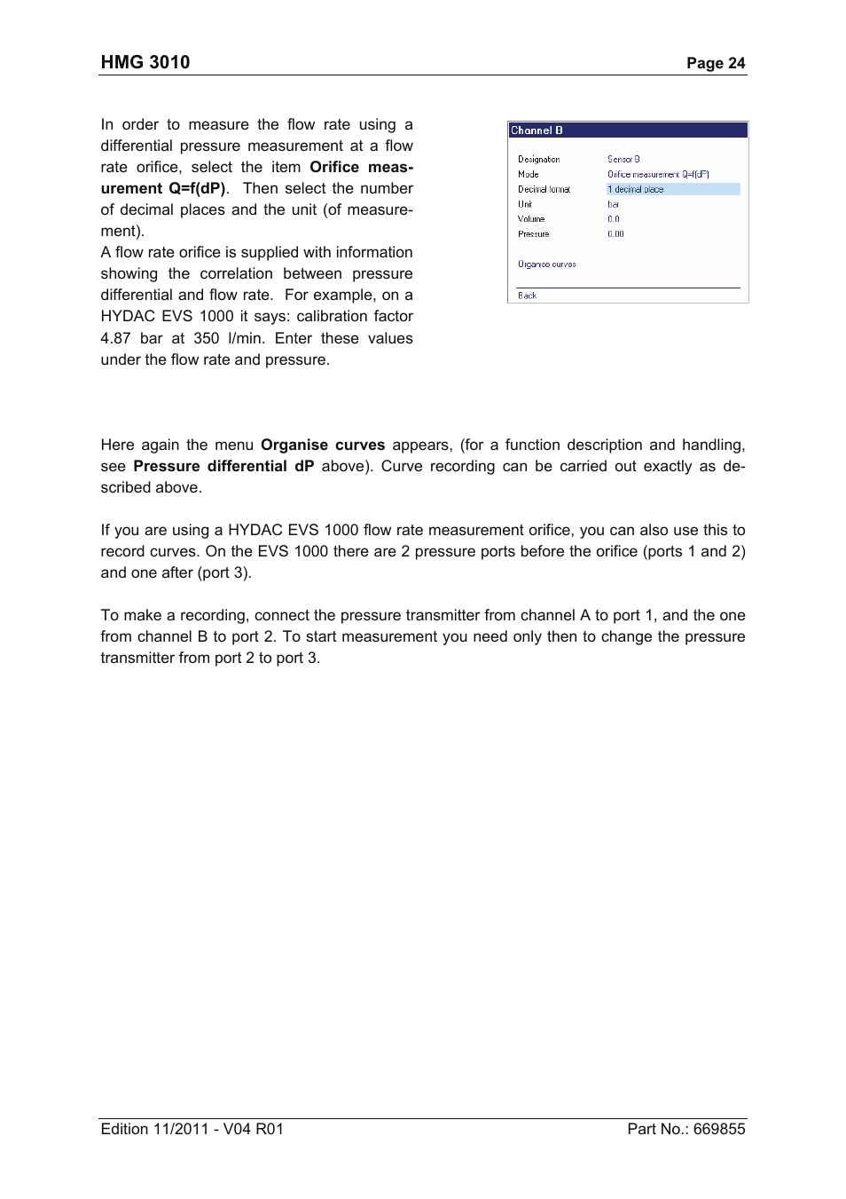 HYDAC HMG 3010 User Manual | Page 24 / 86