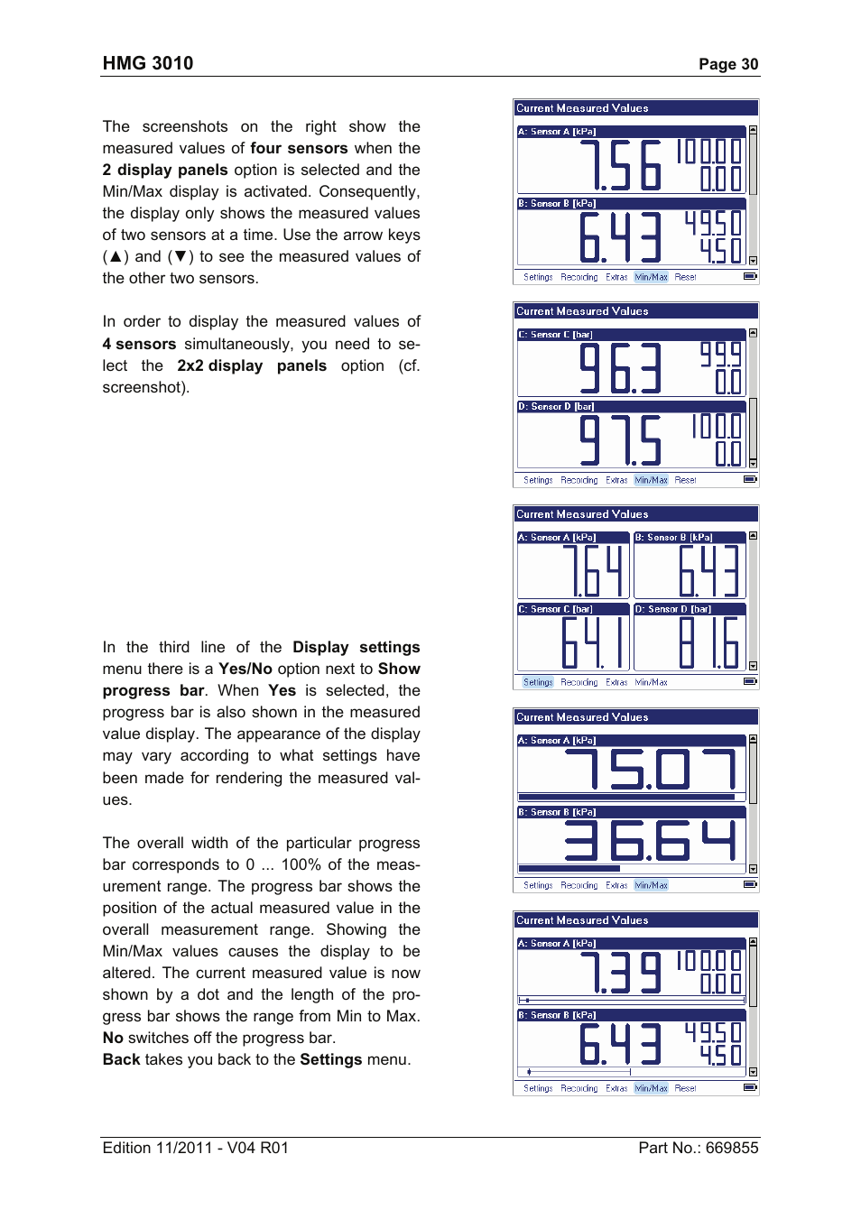 HYDAC HMG 3010 User Manual | Page 30 / 86