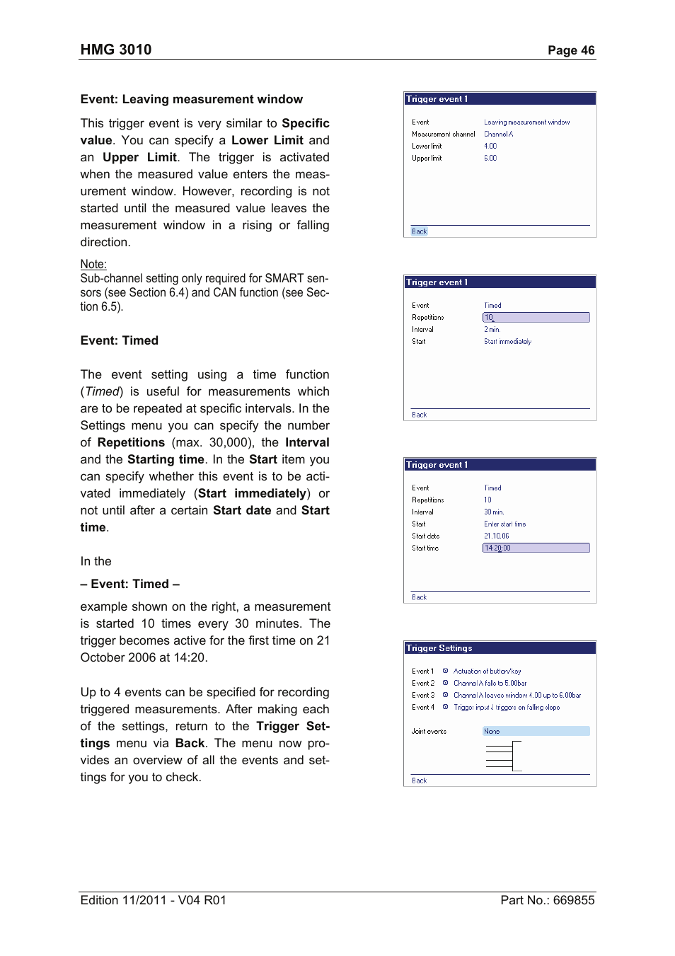 HYDAC HMG 3010 User Manual | Page 46 / 86
